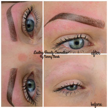 POWDER EYEBROWS-LASTING BEAUTY COSMETICS